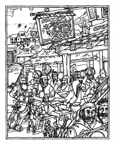 Desenhos Para Colorir Gratuitos De Mitos E Lendas Para Imprimir