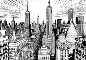 Vista Central De Manhattan