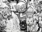 Arte De Rua: Várias Personagens