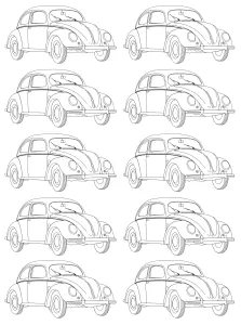 Desenhos Para Colorir De Vintage Para Imprimir E Colorir