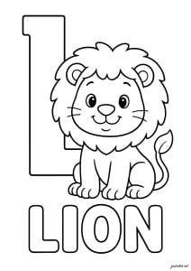 Disegni Da Colorare Per Bambini Di Alfabeto