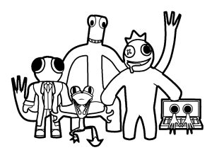 Creature Dei Rainbow Friends