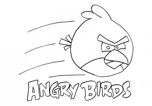 Pagine da colorare di angry birds