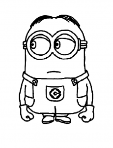 Minion Da Colorare