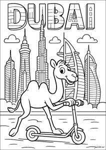 Disegni da colorare gratuiti di city da stampare