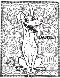 Disegno di coco da stampare e colorare gratis
