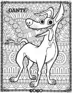 Disegni da colorare di coco da stampare gratis