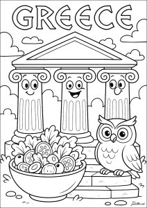 Disegni da colorare di country da stampare
