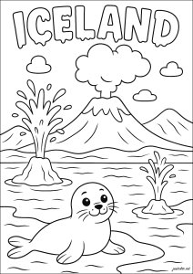 Disegni da colorare di country per bambini