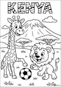 Disegni da colorare di country da stampare
