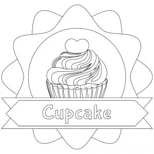 Cupcake e testo.