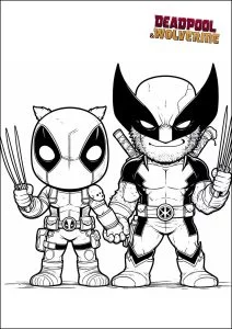 Deadpool e wolverine: finalmente riuniti.