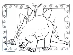 Disegni da colorare di dinosauri da scaricare
