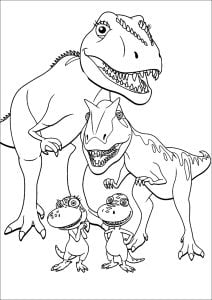 Famiglia tirannosauro