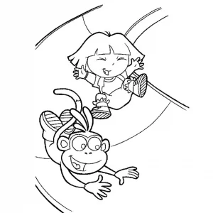 Babouche gioca con dora