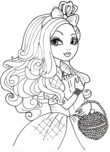 Disegni da colorare di Ever After High per bambini