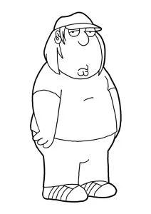 Disegni da colorare di family guy da scaricare