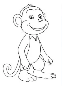 Disegni da colorare gratuiti di georges il piccolo curioso da stampare