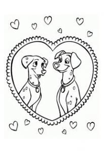 Stampa Gratuitamente Il Disegno Da Colorare De La Carica Dei 101.