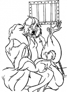 Scarica Gratuitamente Il Disegno Da Colorare De La Carica Dei 101.