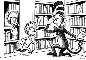 Il gatto con il cappello 5039