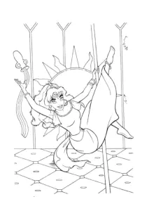 Disegni Da Colorare Di Il Gobbo Di Notre Dame Per Bambini