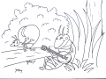 Disegni Da Colorare Delle Favole Di La Fontaine Per Bambini.