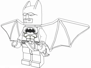 Disegni da colorare di lego batman da stampare