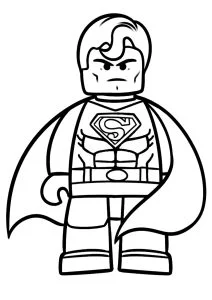 Disegni da colorare per bambini di legos 47340