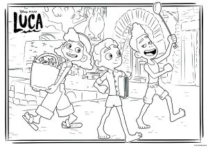 Luca, alberto e giulia.