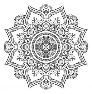 Bel fiore mandala