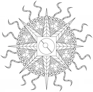 Un mandala elettrico