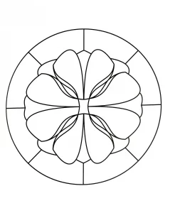 Mandala estremamente semplice