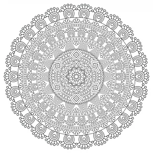 Mandala zen antistress 5