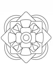 Mandala e forme piacevoli
