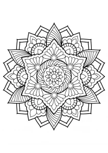 Mandala complesso libro libero 18