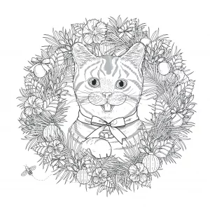 Pagina da colorare per bambini con mandala gratis da stampare