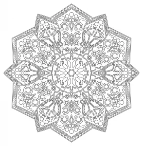 Mandala zen antistress 6