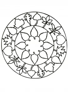 Mandala d'autunno