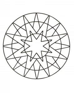 Mandala di stelle