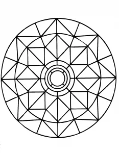 Mandala geometrico