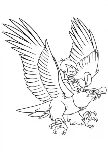 Marcelino da colorare per bambini