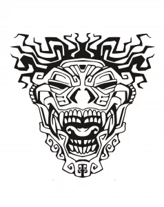 Maschera inca / maya   9