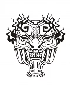 Maschera inca / maya   8