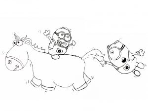 Disegni Da Colorare Di Minions Stampabili Per Bambini