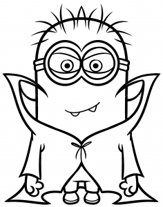 Disegni da colorare di Minions per bambini