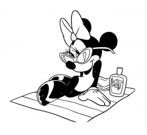 La spiaggia di minnie