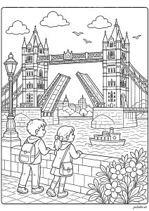 Tower Bridge a Londra (Regno Unito)