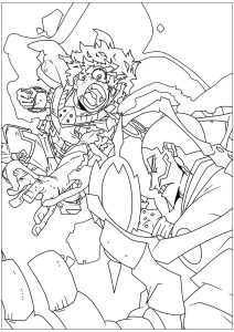 Disegni Da Colorare Gratuiti Per Bambini Di My Hero Academy