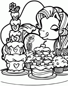 Immagine Di Piccolo Pony Da Stampare E Colorare